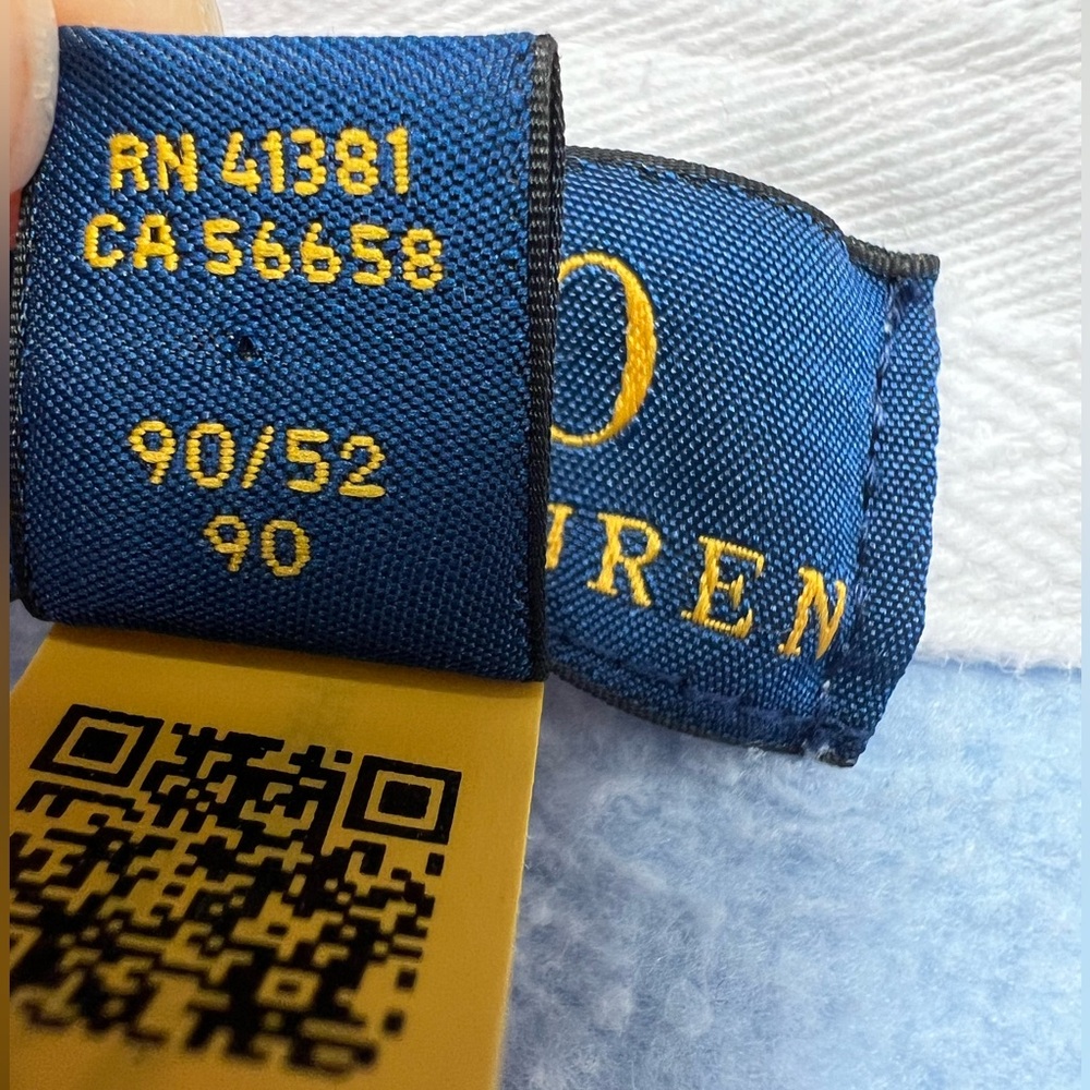 Boys Ralph Lauren blue and white preppy polo sweatshirt 2T - Picture 3 of 4